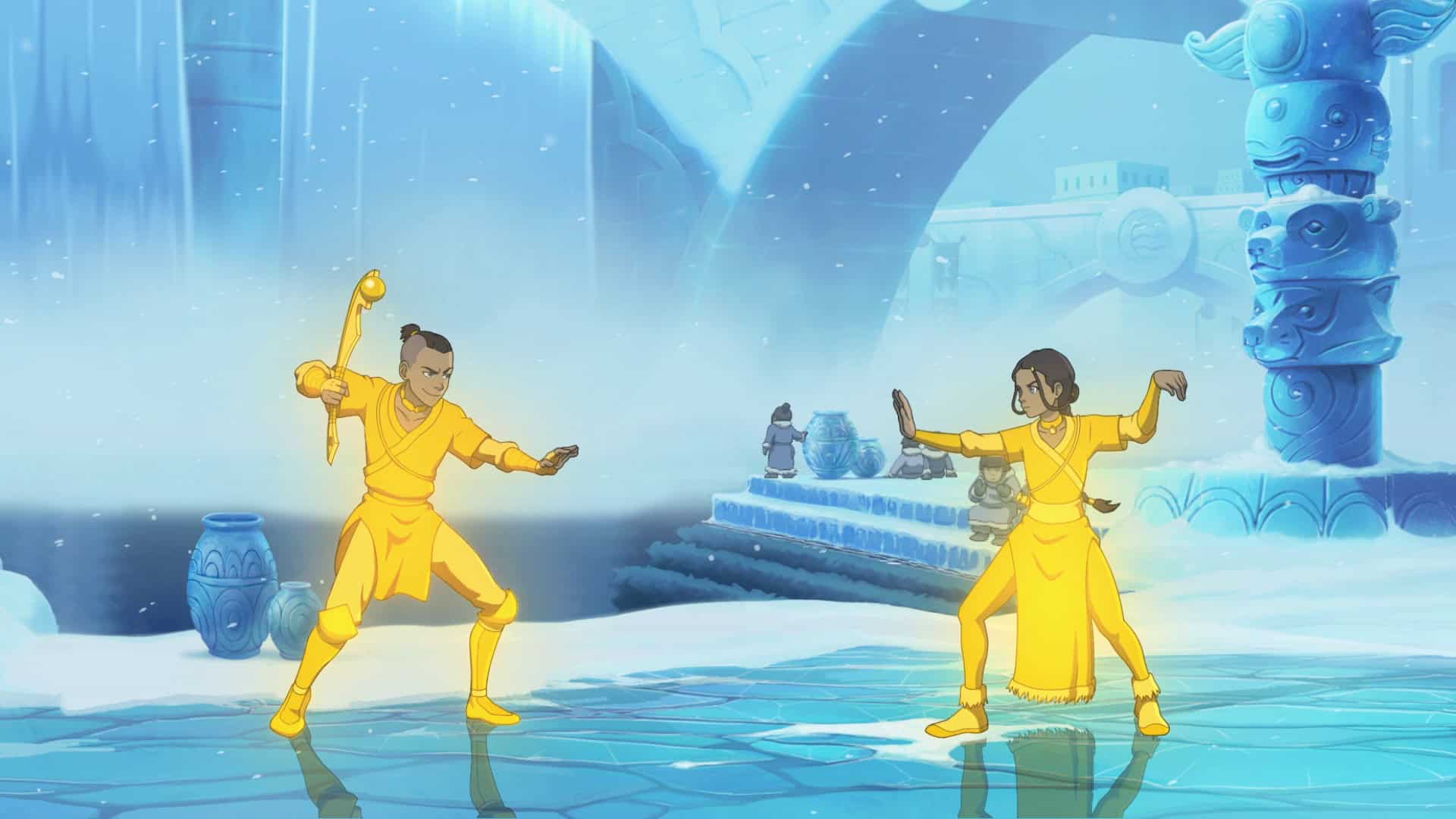Avatar Legends The Fighting Game Gold Sokka Katara | The Outerhaven Avatar Legends The Fighting Game Gold Sokka Katara