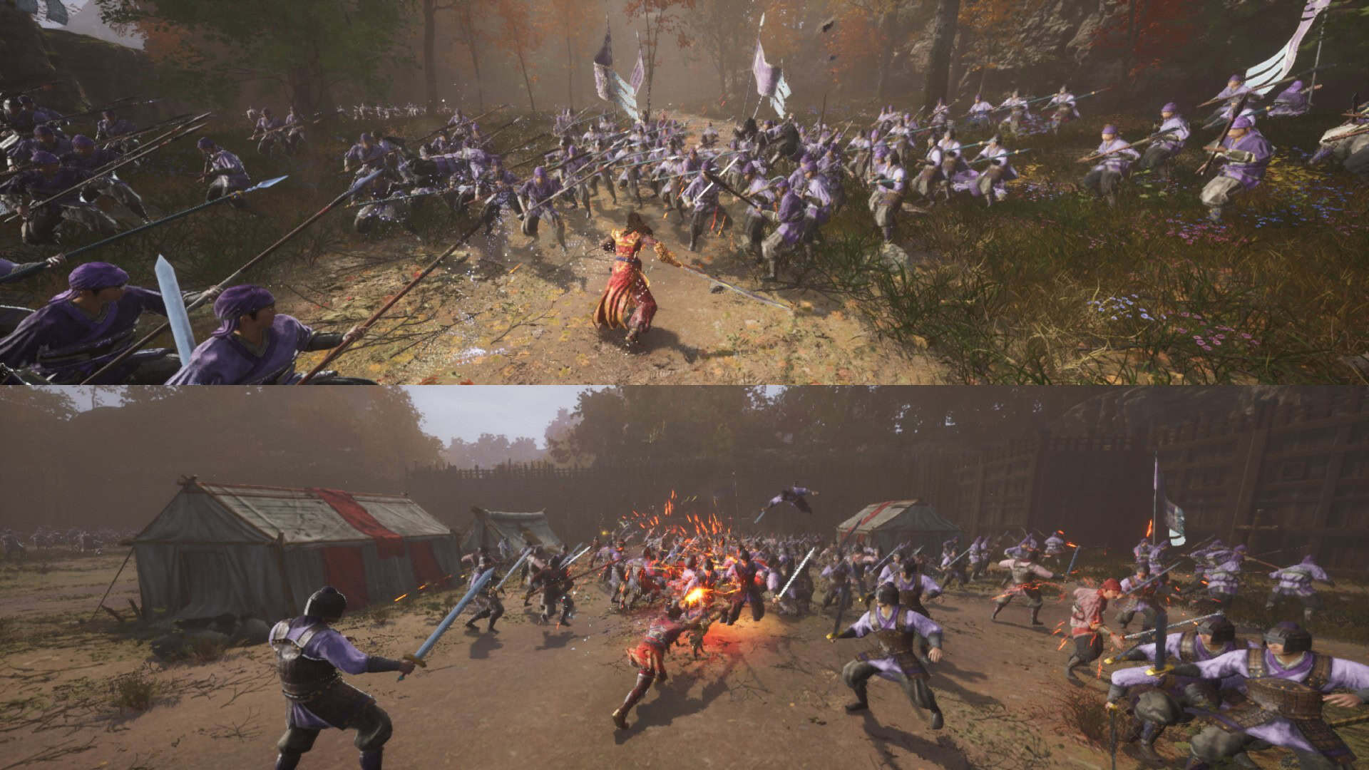 Screenshot 13 - DYNASTY WARRIORS 3 Complete Edition Remastered -612026 | The Outerhaven Screenshot of couch co op in Dynasty Warriors Complete Edition Remastered