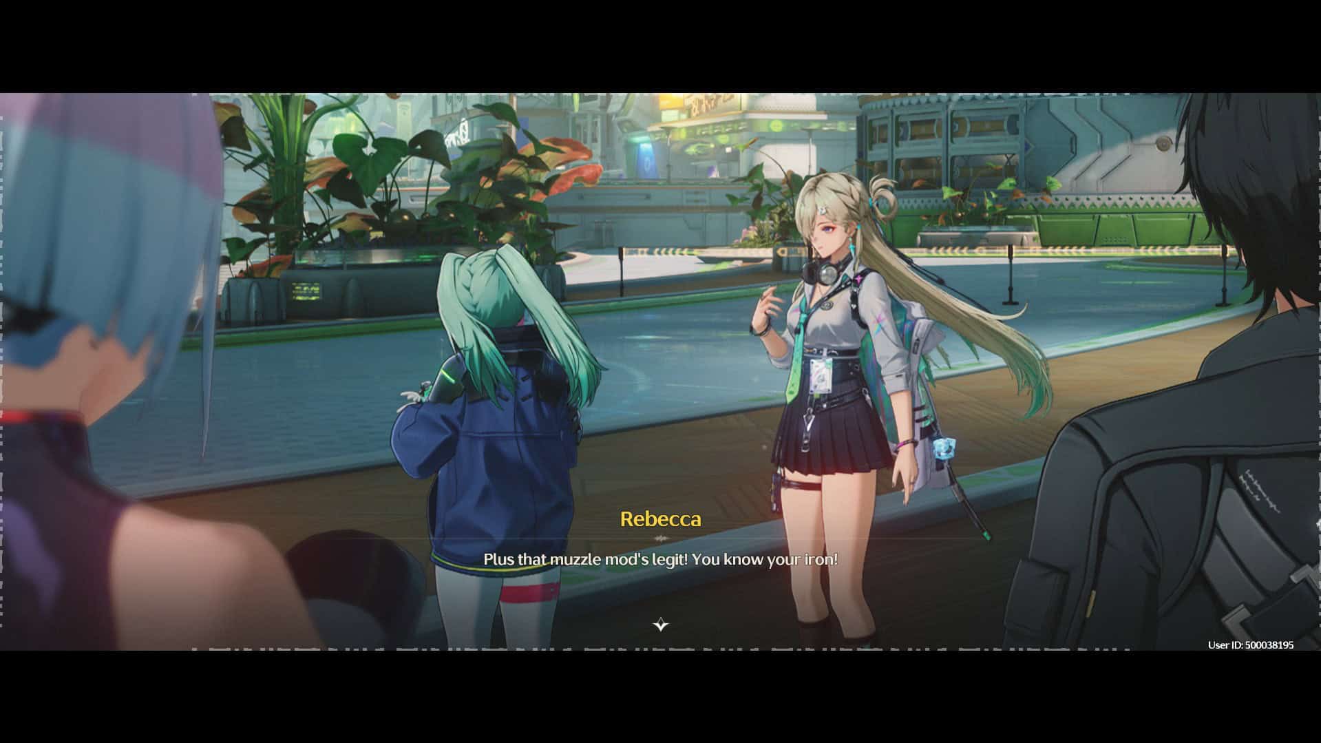 Wuthering waves cyberpunk rebecca | The Outerhaven Screenshot of dialogue from Rebecca to Lynae in the Wuthering Waves collaboration with Cyberpunk: Edgerunners