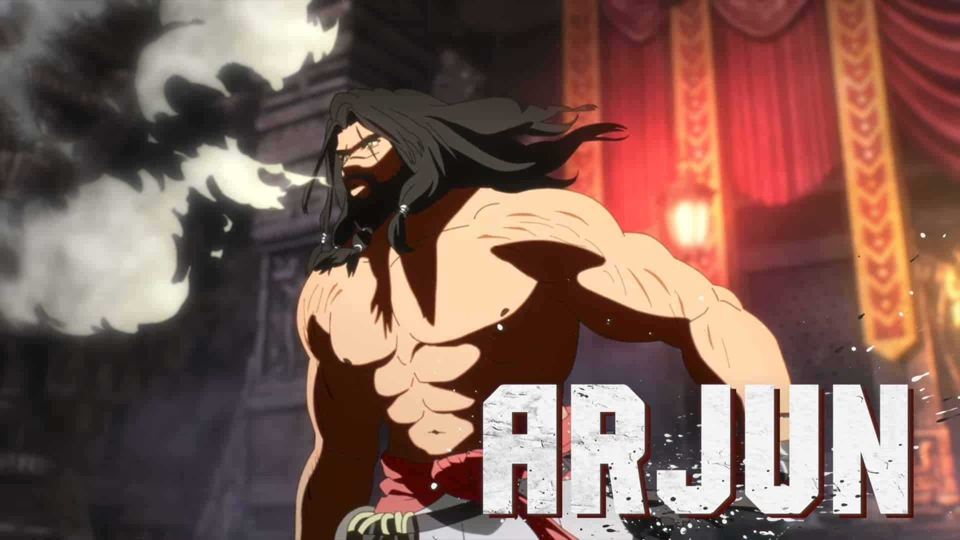 Street Fighter 6 - Year 4 Character Reveal Trailer feat Tifa FINAL FANTASY VII Remake Series 0-29 screenshot | The Outerhaven Muscular anime fighter with long dark hair in a battle-ready pose in a red-curtained arena, bold title text across the bottom.