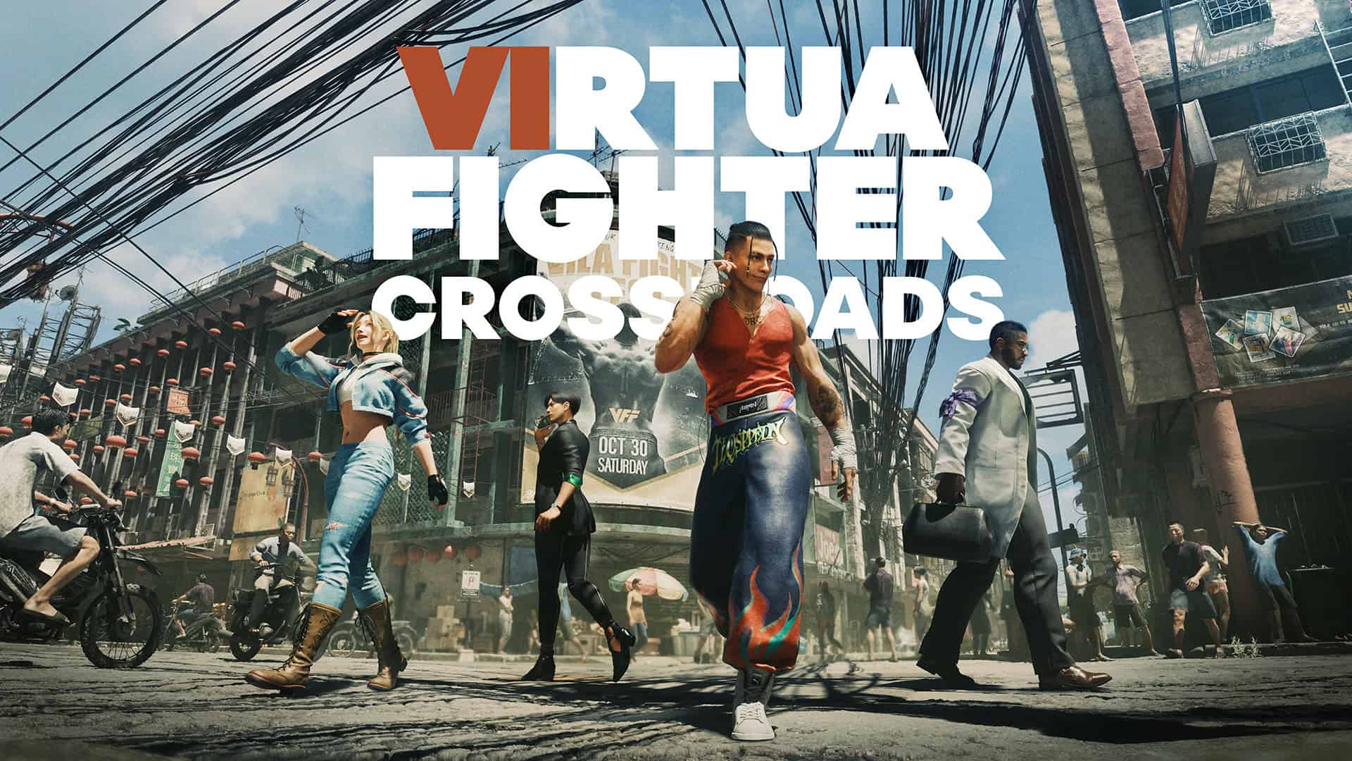 Virtua Fighter Crossroads - Teaser Visual | The Outerhaven Virtua Fighter Crossroads - Teaser Visual