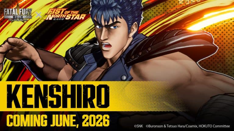cover_ENG 1 | The Outerhaven Promo banner featuring Kenshiro from Fist of the North Star, with bold logos and a yellow ‘COMING JUNE, 2026’ announcement.