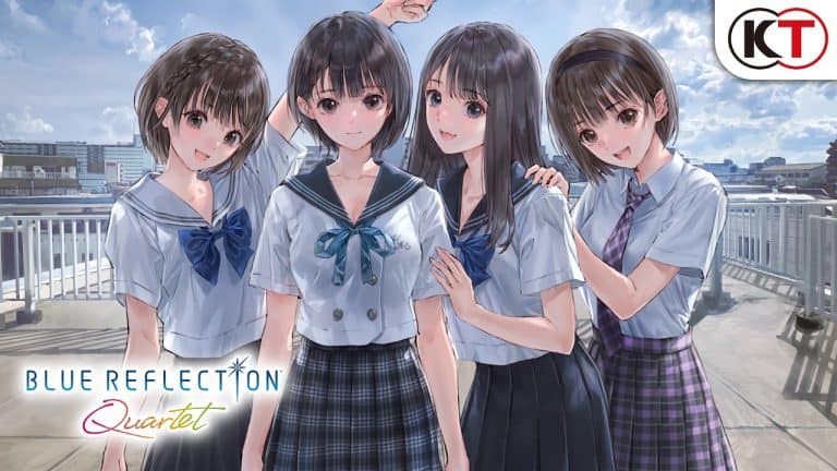 blue reflection quartet art | The Outerhaven New artwork for BLUE REFLECTION Quartet that is also the YouTube thumbnail for the Pre-order trailer