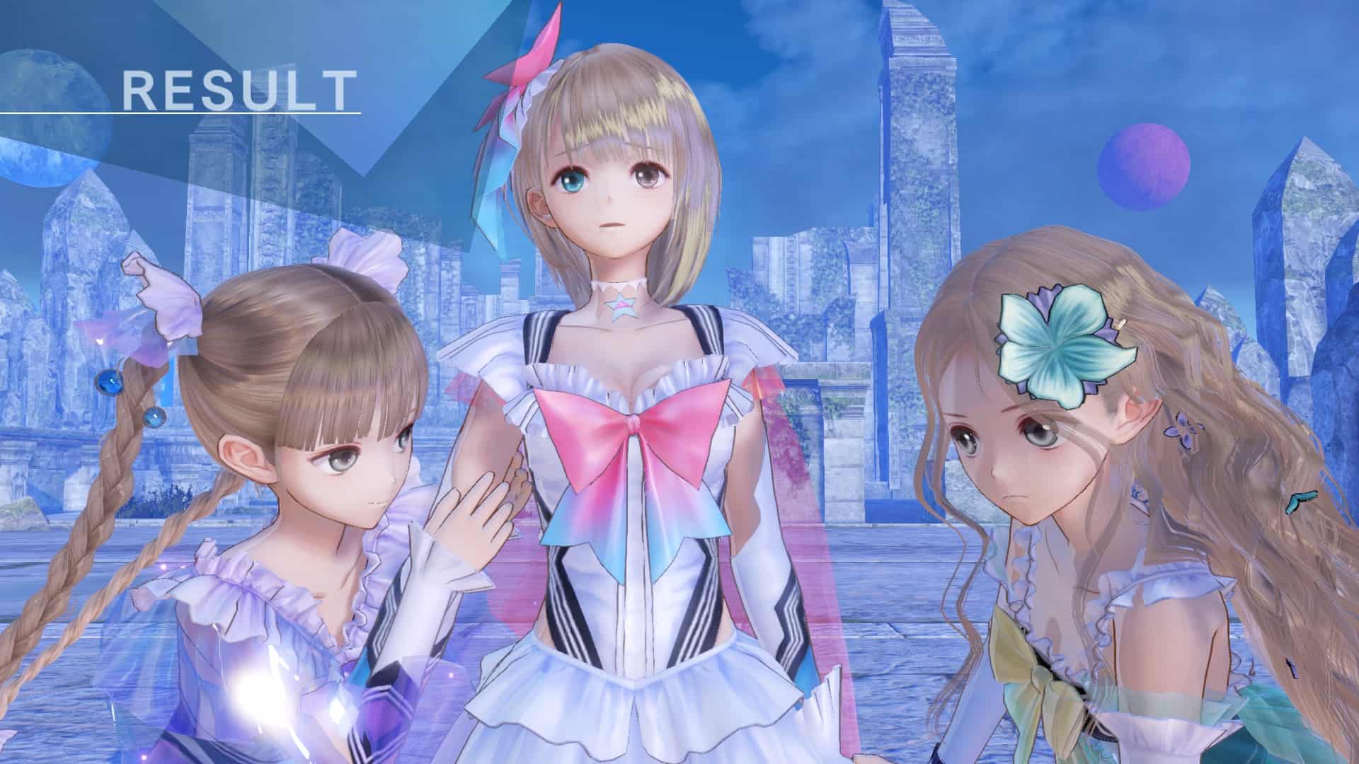 blue reflection quartet game one | The Outerhaven Victory Screen in BLUE REFLECTION from the collection BLUE REFLECTION Quartet