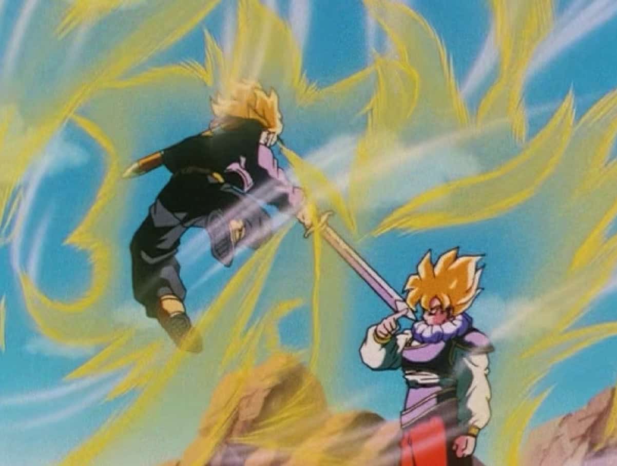 Goku vs Trunk | The Outerhaven Goku vs Trunk
