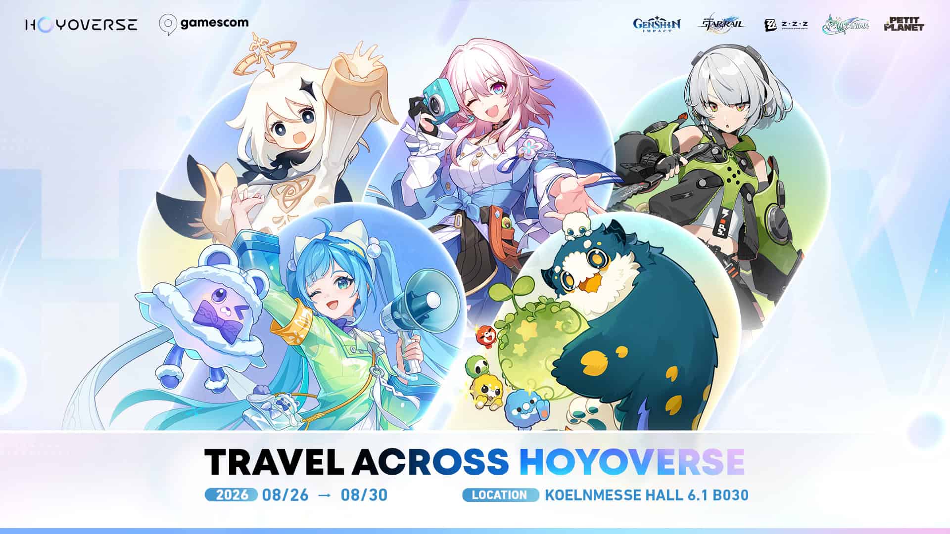 Hoyoverse at Gamescom 2026 Featured Image