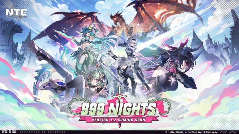 Key art for newest update 1.2 of Neverness To Everness
