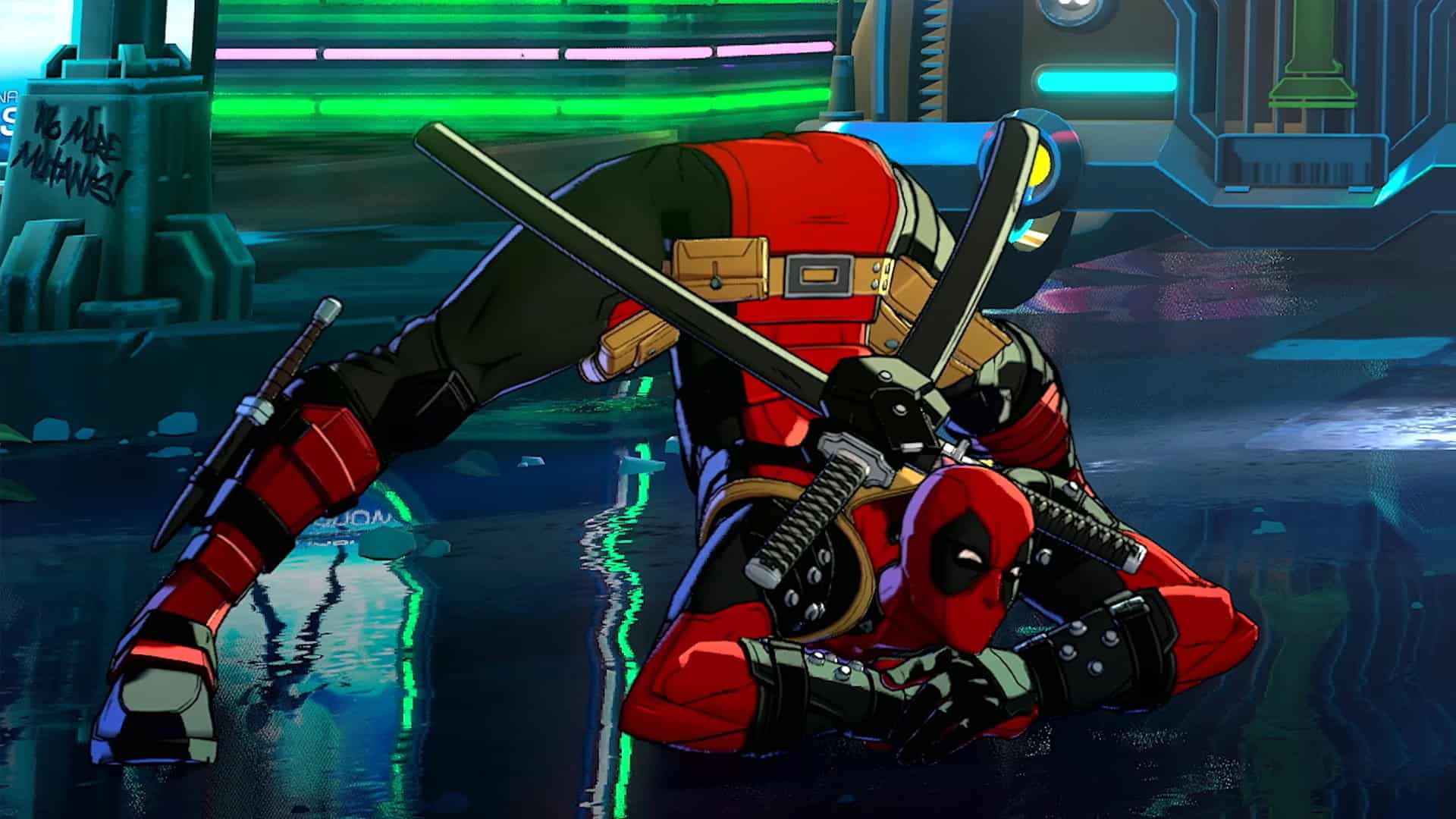 And there's Deadpool, being Deadpool using the ironic gaming pose | The Outerhaven And there's Deadpool, being Deadpool using the ironic Jack-O pose