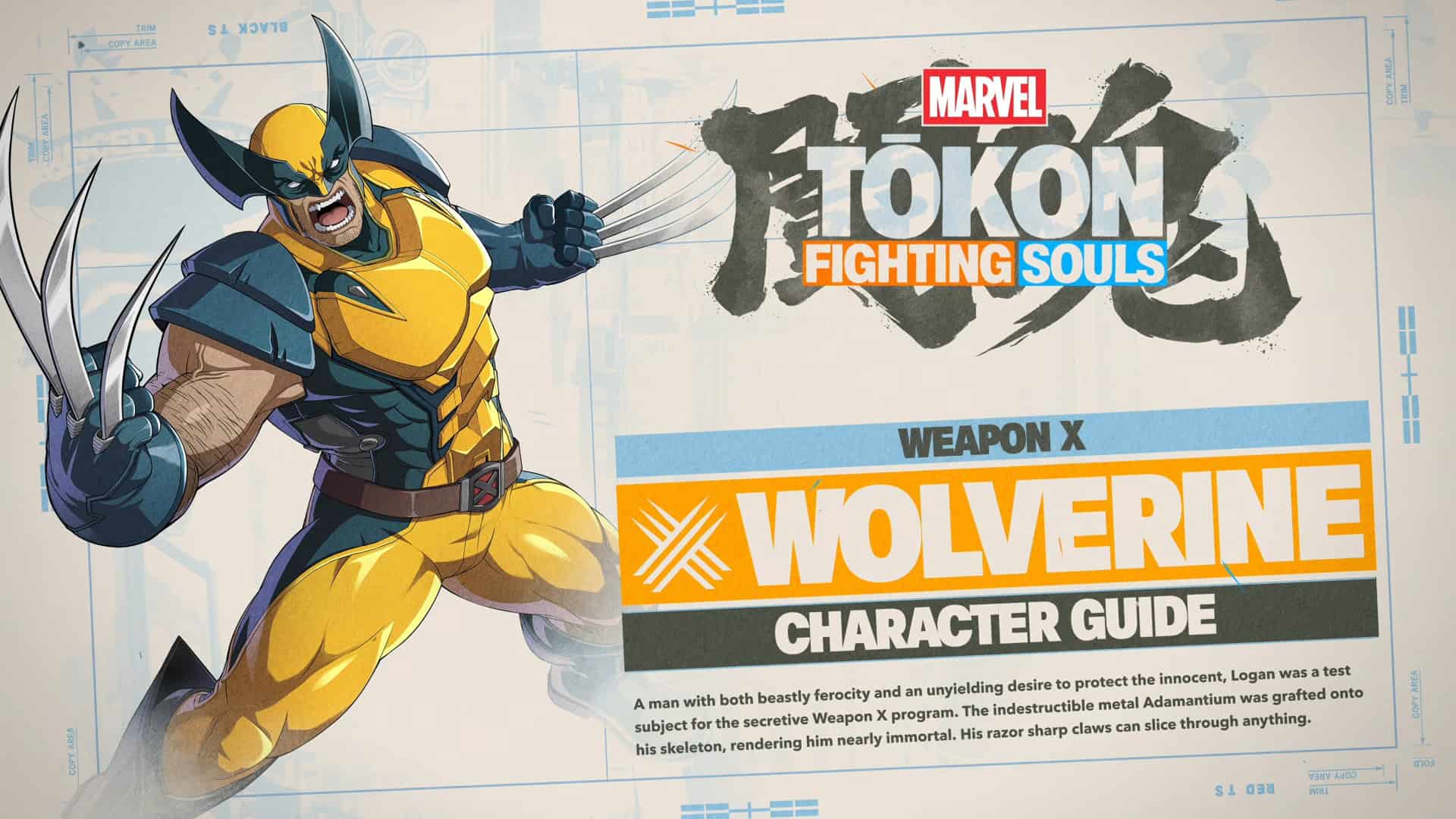 Marvel Tōkon_ Fighting Souls - Wolverine Character Guide _ Featured Image