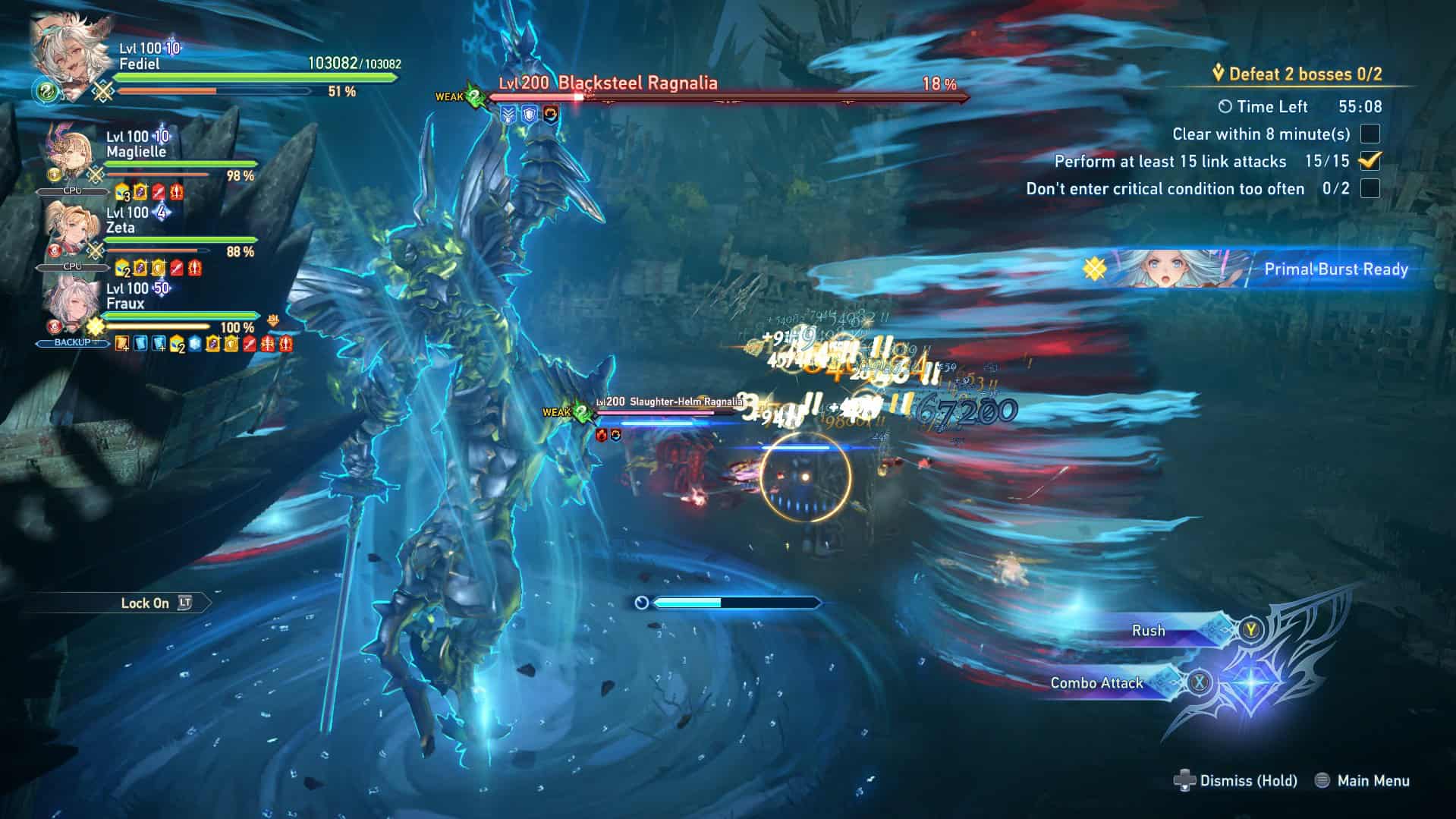 furcane summon granblue fantasy | The Outerhaven Furycane summon screenshot from Granblue Fantasy: Relink - Endless Ragnarok