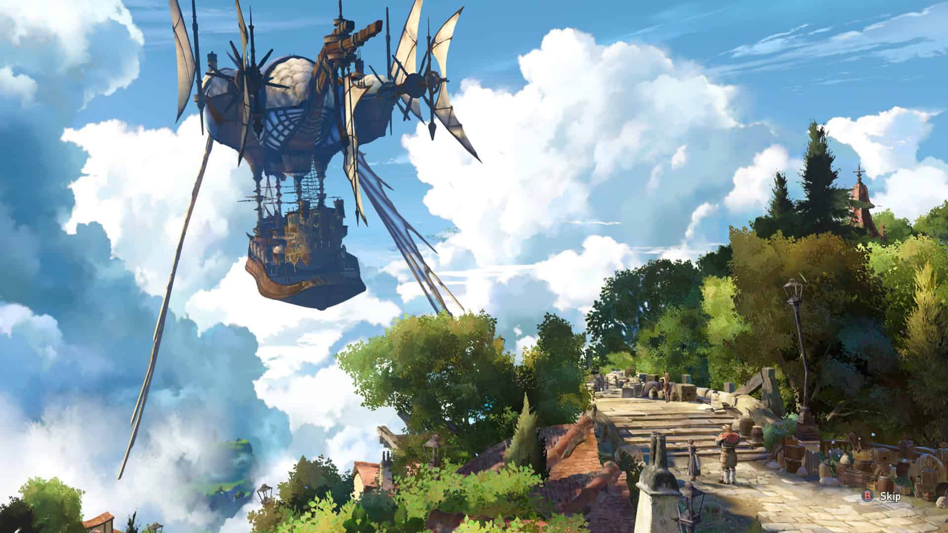 granblue fantasy relink endless ragnarok skip | The Outerhaven The quest starting cinematic with a skip button on the lower right from Granblue Fantasy: Relink - Endless Ragnarok