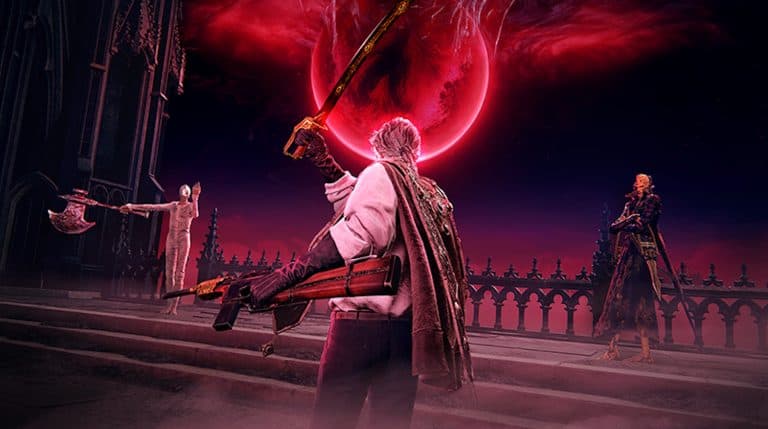 The Duskbloods - Blood Red Moon And Characters | The Outerhaven The Duskbloods - Blood Red Moon And Characters