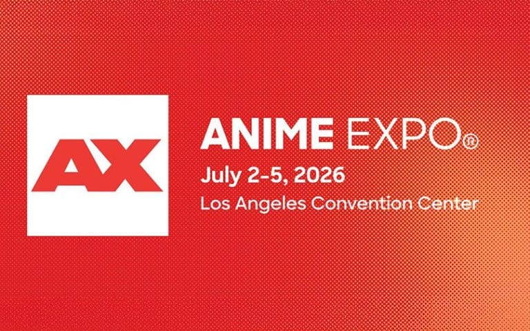 anime-expo-2026-main-c91ad3dea7 | The Outerhaven AX Anime Expo logo with event dates July 2–5, 2026 at the Los Angeles Convention Center, on a red gradient background.