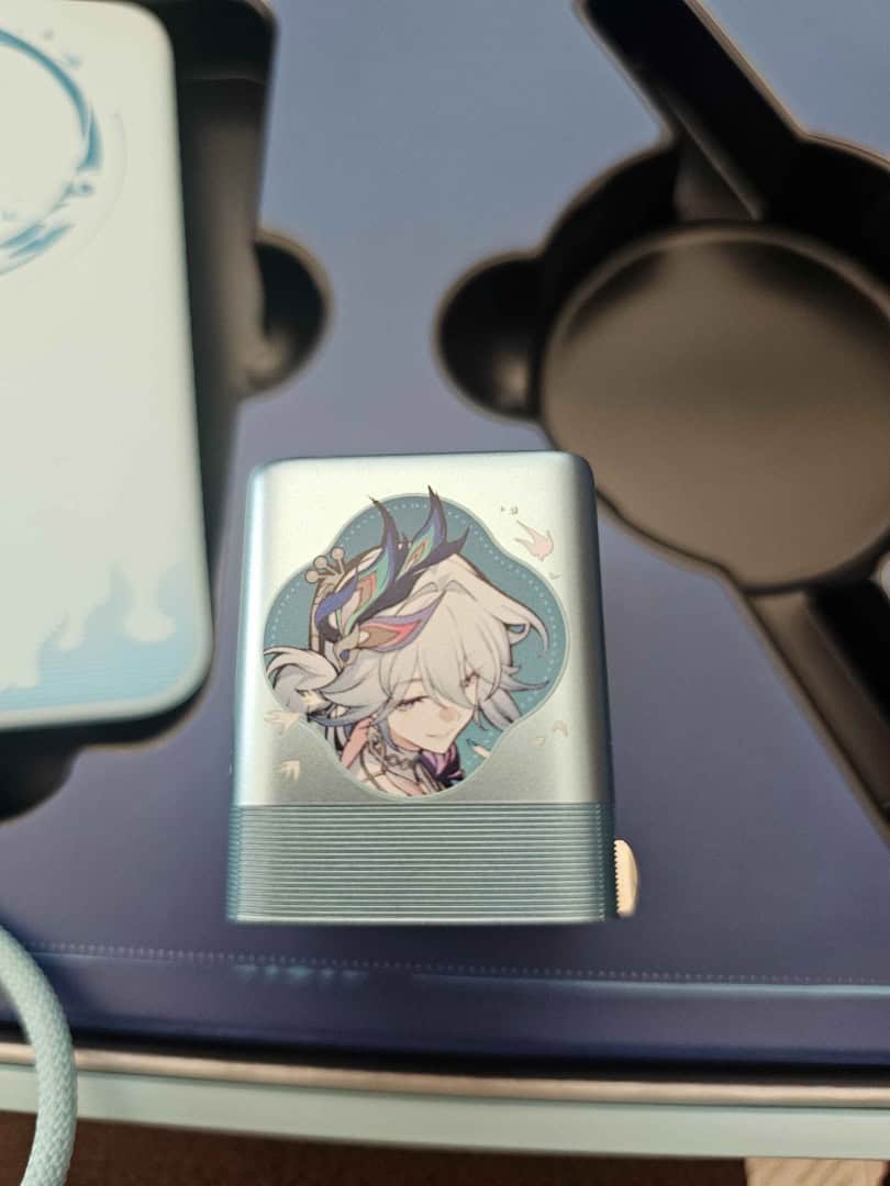 honkai power brick | The Outerhaven Side picture of the power brick included in the Honkai: Star Rail X UGREEN Gift Set