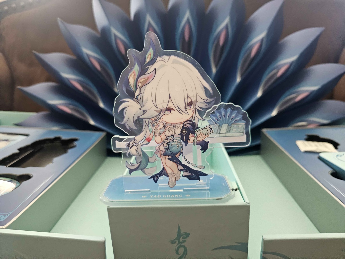 honkai acrylic | The Outerhaven Acrylic Standee of Yao Guang from the Honkai: Star Rail X UGREEN Gift Set