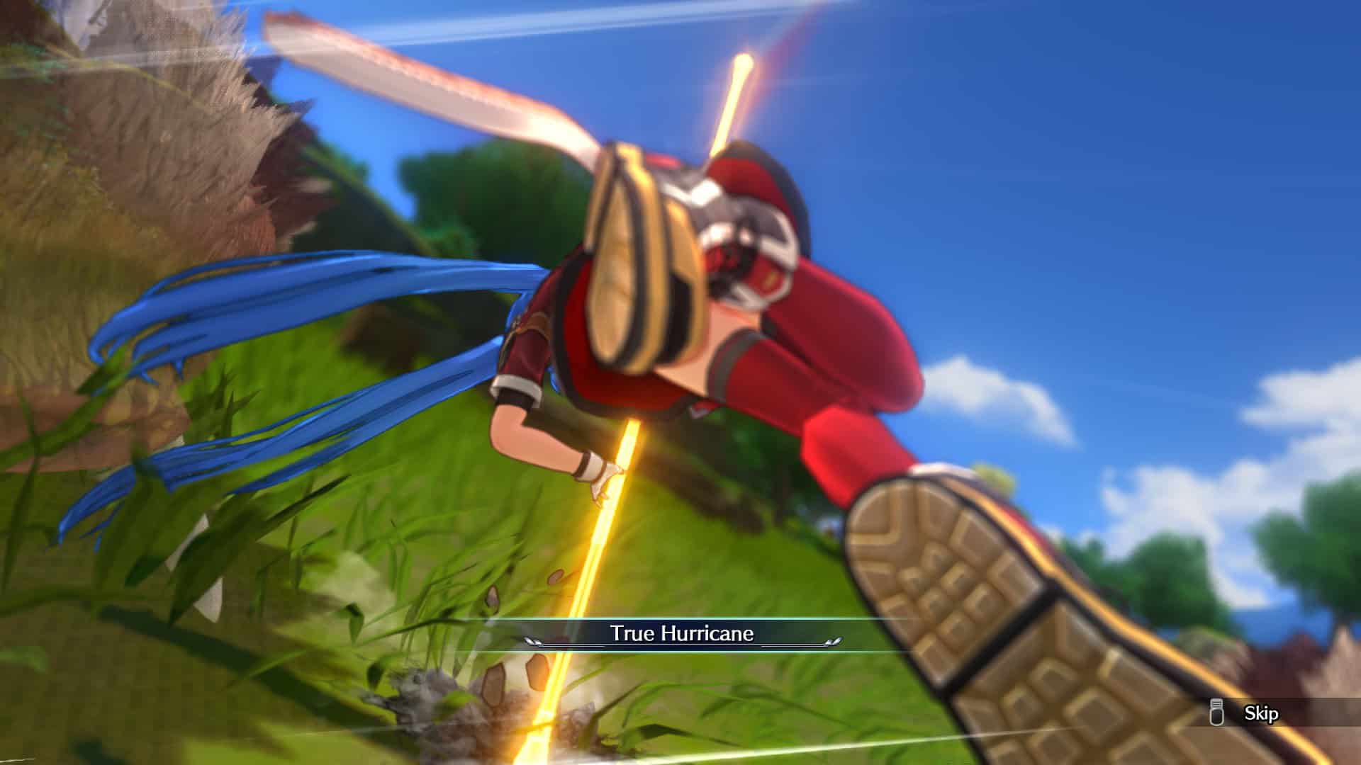 true hurricane trails | The Outerhaven Estelle performing the craft True Hurricane in the demo of Trails in the Sky 2nd Chapter