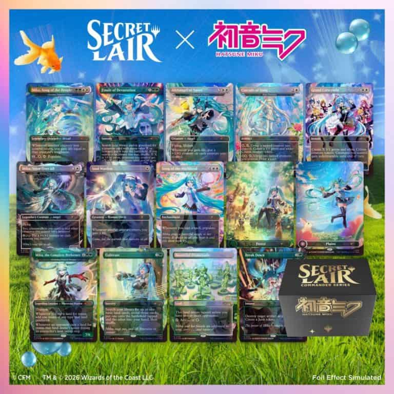 Foil Bundle_Primary Thumbnail | The Outerhaven Secret Lair x Hatsune
