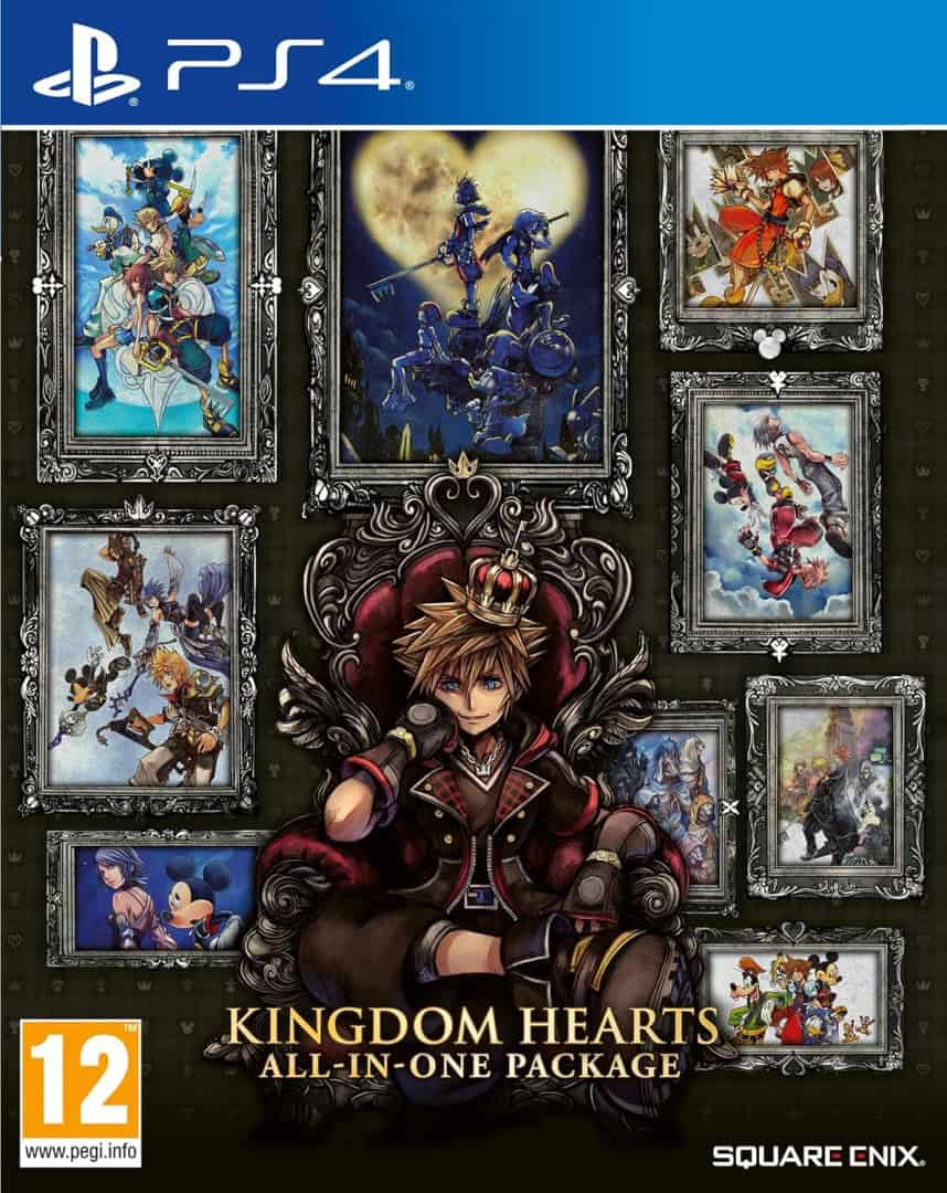 Kingdom Hearts All-in-One Edition boxart | The Outerhaven Kingdom Hearts All-in-One Edition boxart