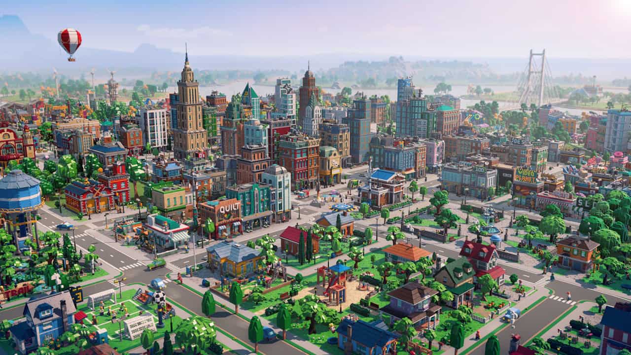 Lego Skyline | The Outerhaven City management gameplay in LEGO Skylines