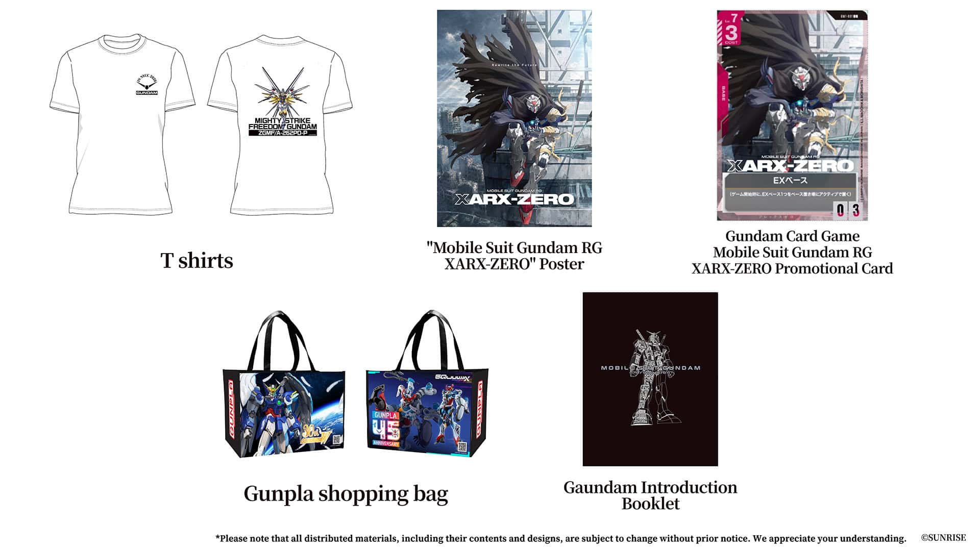 NYCC 2026 Giveaway Items | The Outerhaven MOBILE SUIT GUNDAM SEED FREEDOM ZERO