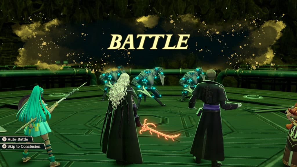 NintendoSwitch2_FEFW_Scrn_11 | The Outerhaven Combat screen from the Traditional turn-based system in Fire Emblem: Fortune's Weave