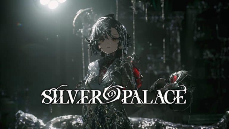 Silver_Palace_Gamescom_2026_Reveal_Featured_Image | The Outerhaven Picture from the trailer of House of Greed overlaid with the logo of Silver Palace
