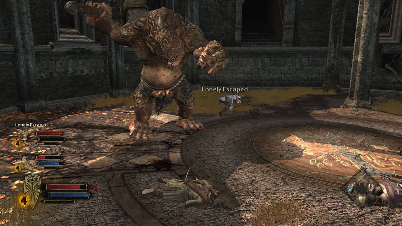 The Lord of the Rings_ War in the North™ - Legacy Edition-Troll | The Outerhaven A Troll attacking a foe