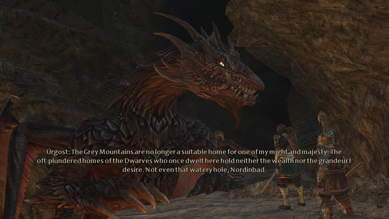 The Lord of the Rings_ War in the North™ - Legacy Edition-Urgost the dragon | The Outerhaven A conversation with a Dragon