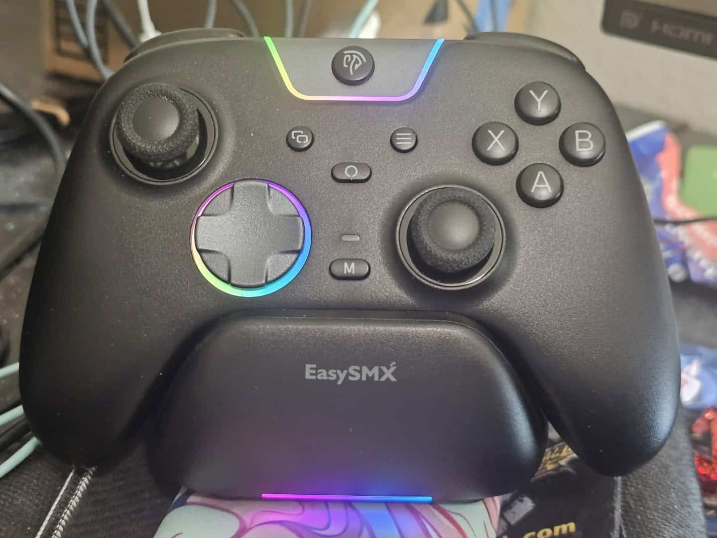 easysmx pro | The Outerhaven Front view of the EasySMX X05Pro Gaming Controller