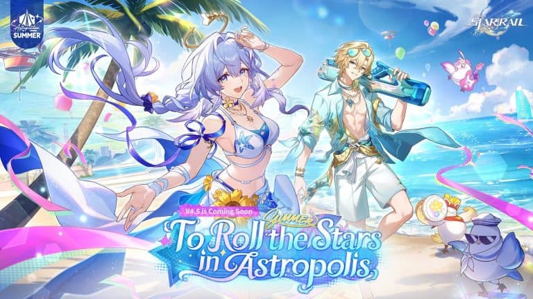 honkai star rail 4 5 | The Outerhaven Key art for update version 4.5 "To Roll the Stars in Astropolis" of Honkai: Star Rail