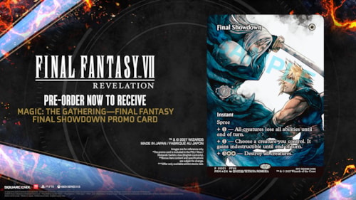 FFVIIR_Magic-Promo-Card | The Outerhaven Final Fantasy VII Revelation Promo Card