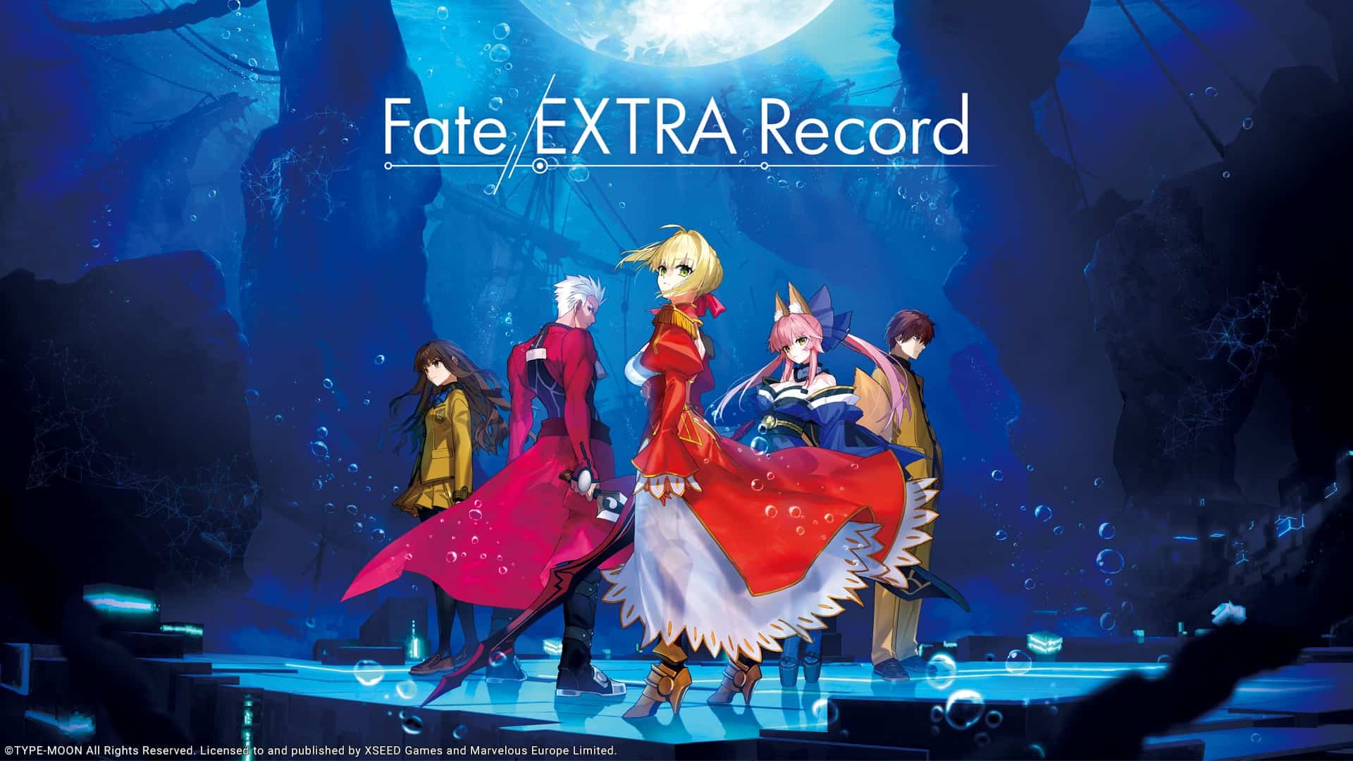 Key art for Fate/EXTRA Record