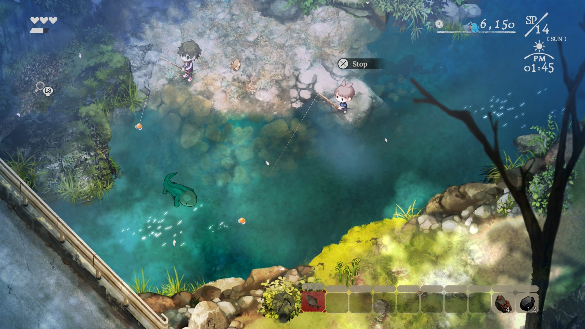 VitSFishing | The Outerhaven Fishing screenshot from Village in the Shade