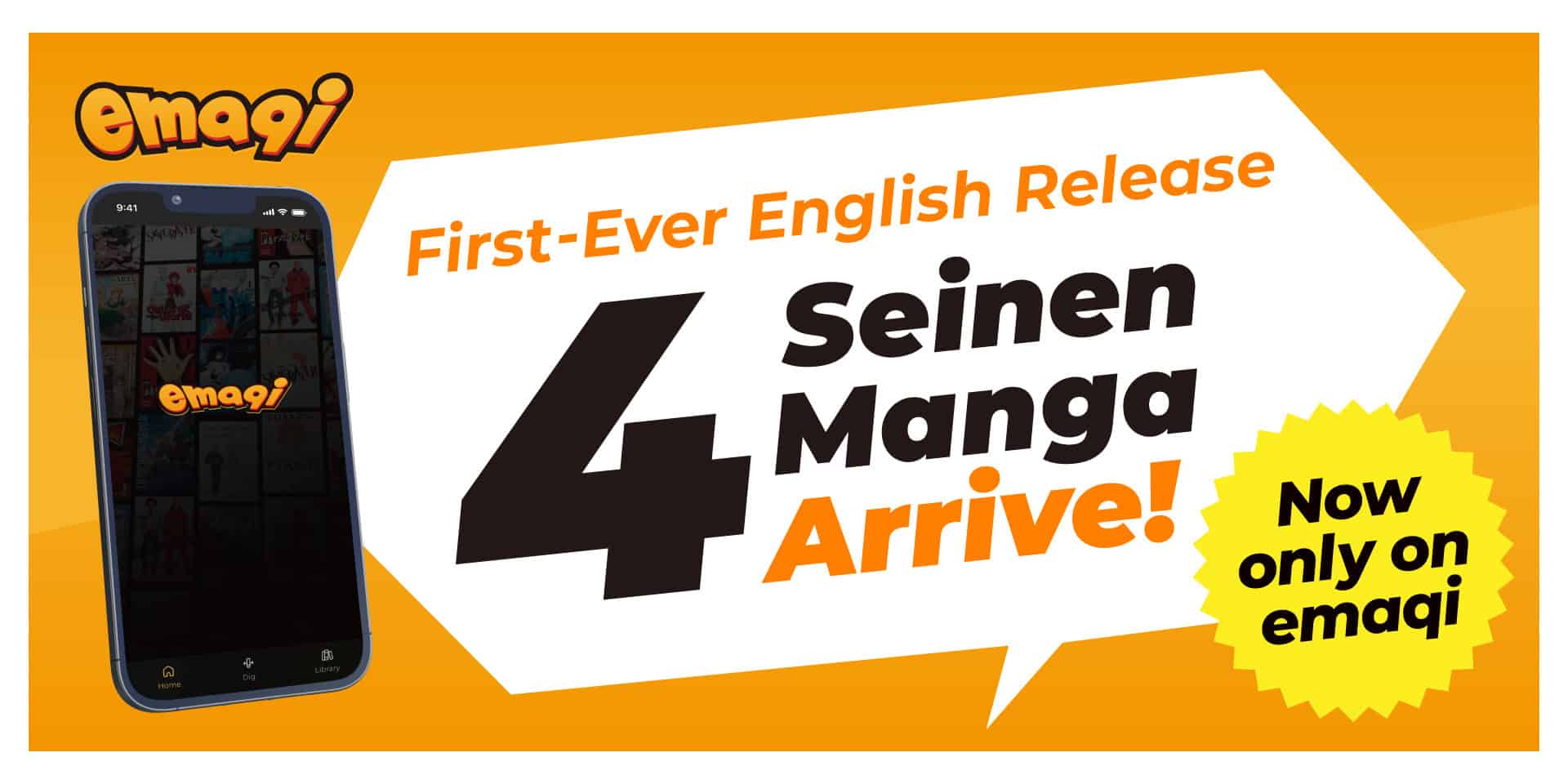 emaqi Expands its Catalog with 4 New December Manga Releases