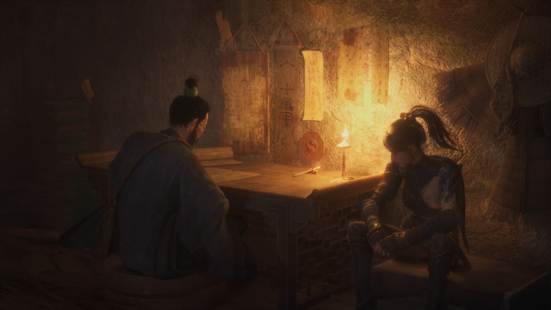 WUCHANG: Fallen Feathers Talking To NPC