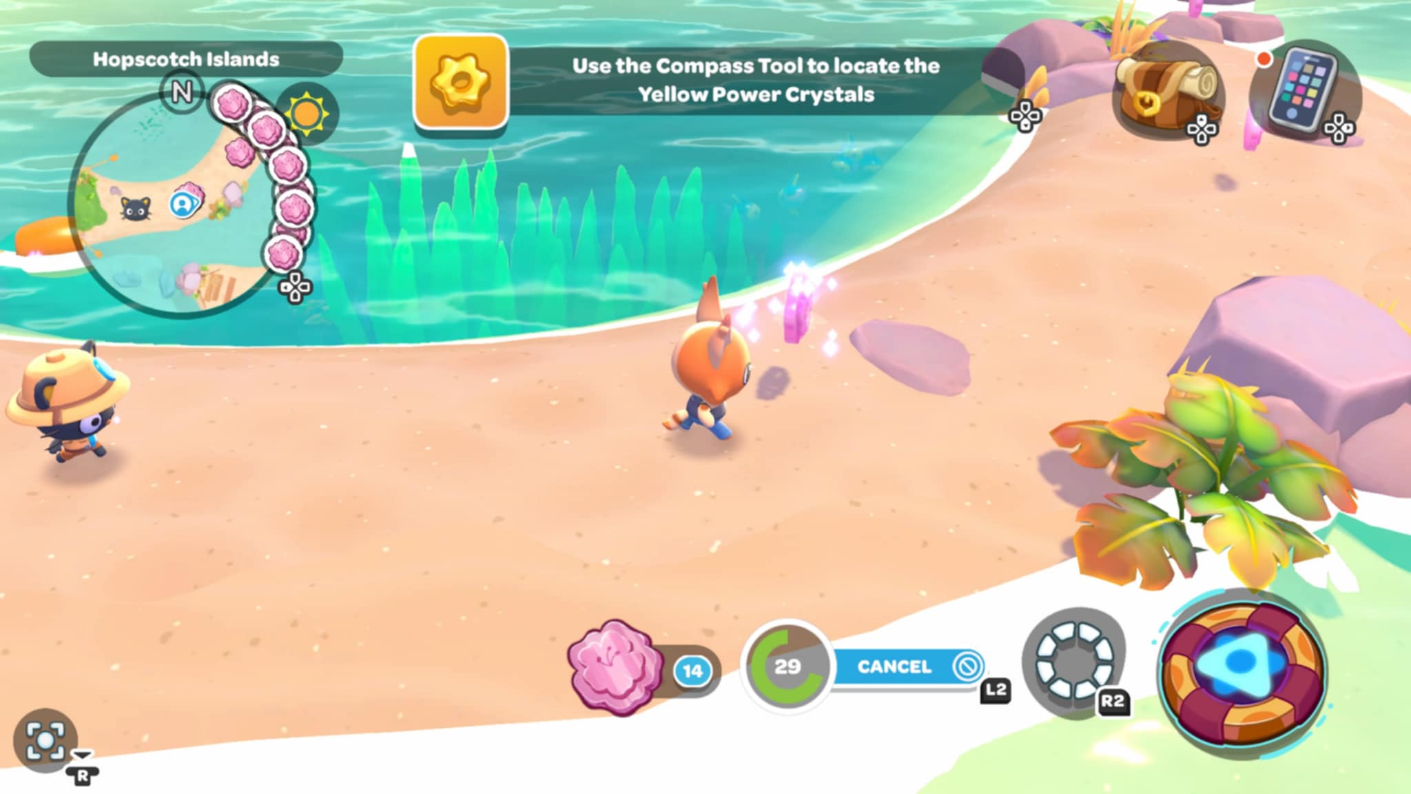 Cat screenshot of Hello Kitty Island Adventure