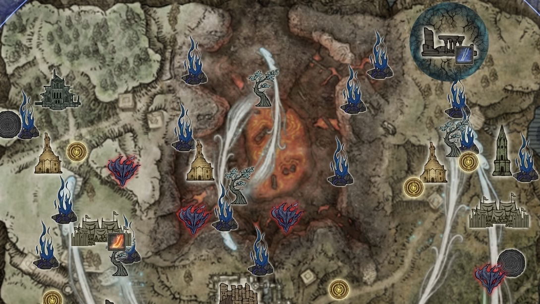 Elden Ring Nightreign Map