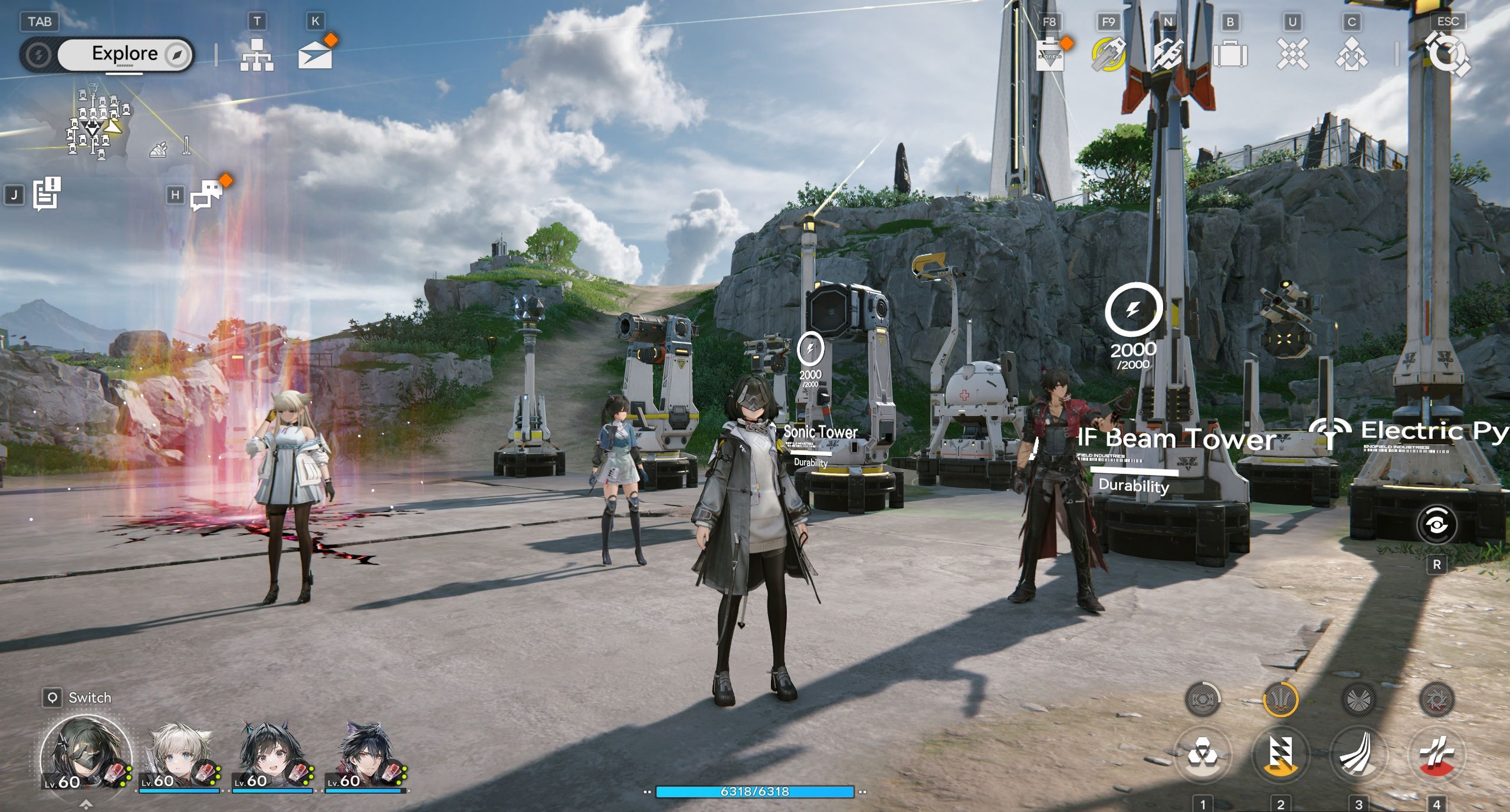 Shared facilities in Arknights: Endfield