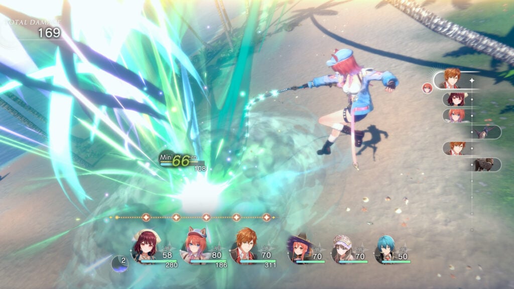 Atelier Resleriana The Red Alchemist and the White Guardian Battle Screenshot
