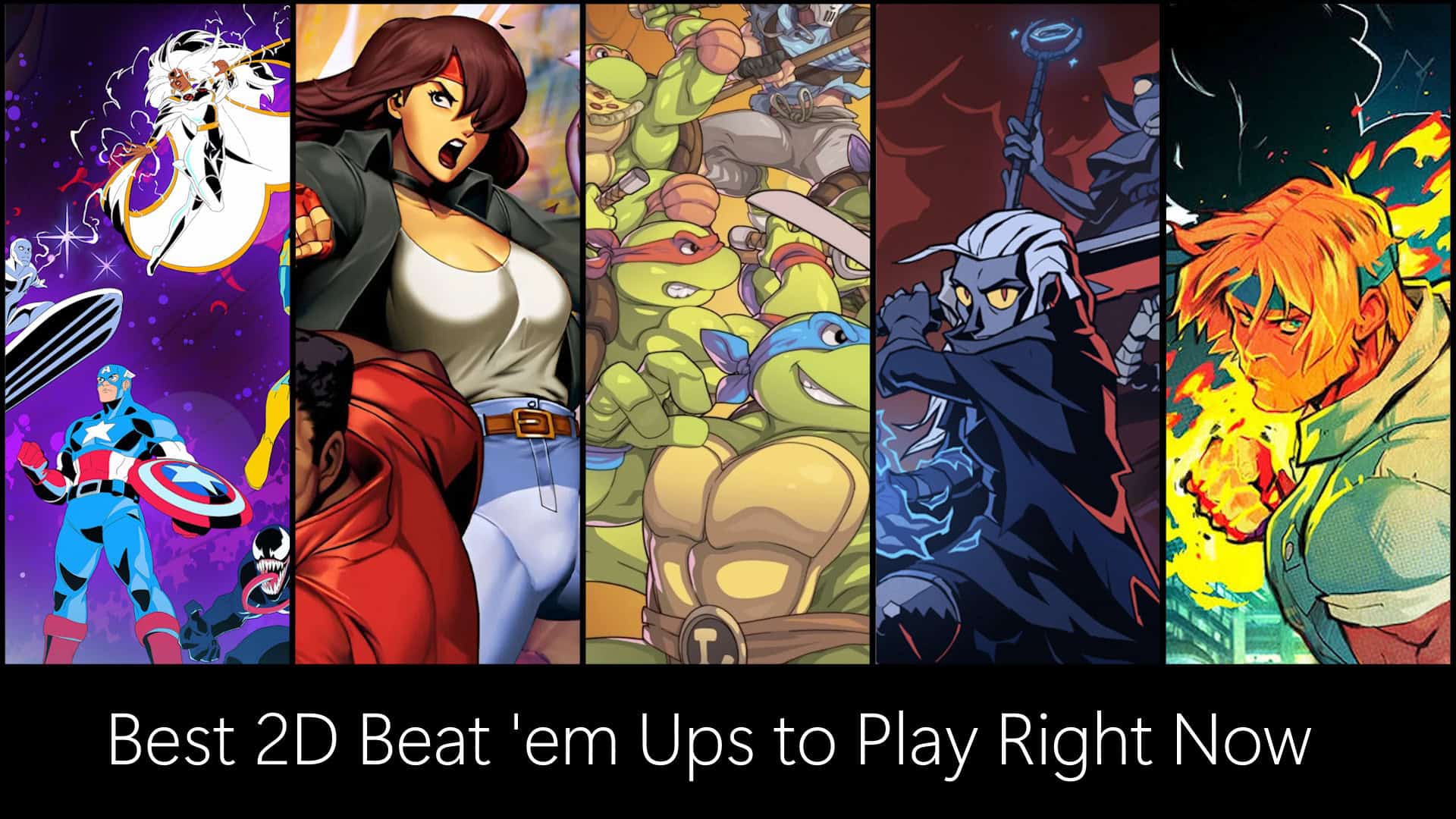 Best 2D Beat 'em Ups to Play Right Now -2025 header