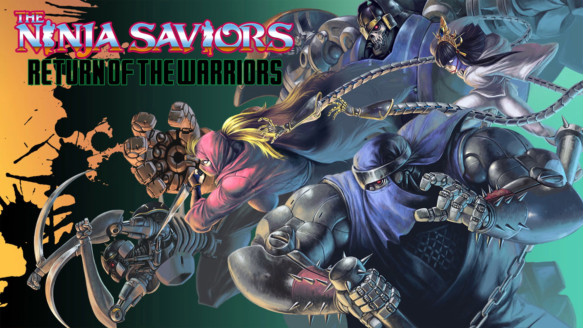 Best 2D Beat 'em Ups to Play Right Now - The Ninja Saviors - Return of the Ninja Warriors