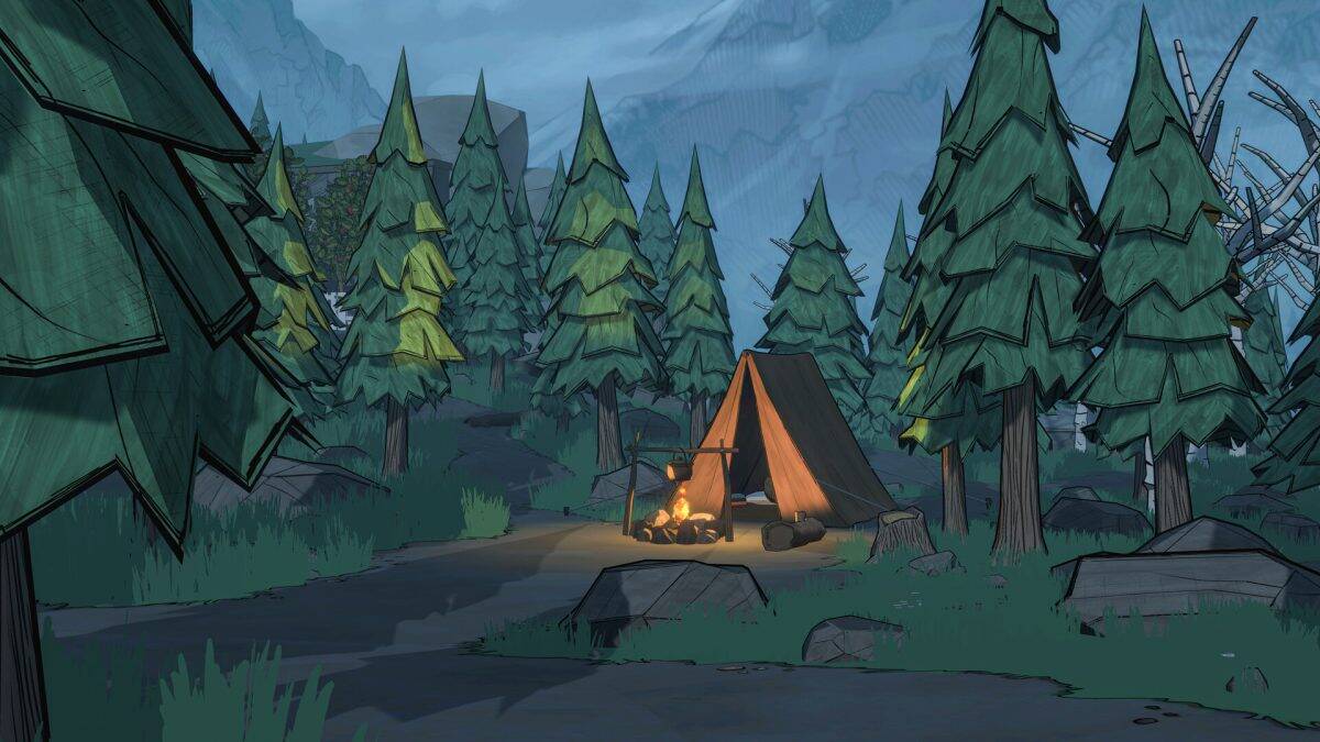 Blue_Prince_base Camp | The Outerhaven Camp Grounds