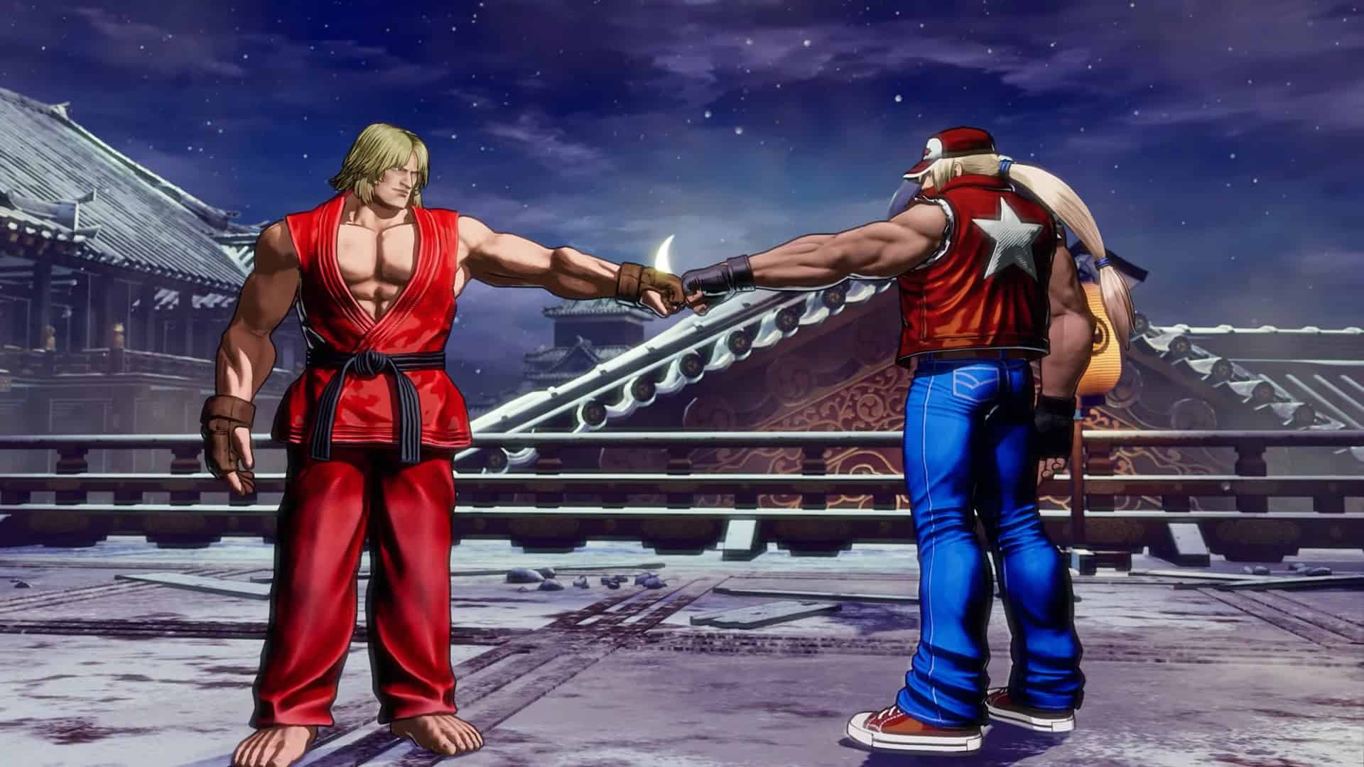 Fatal Fury City of Wolves Clash Between Rivals Terry and ken