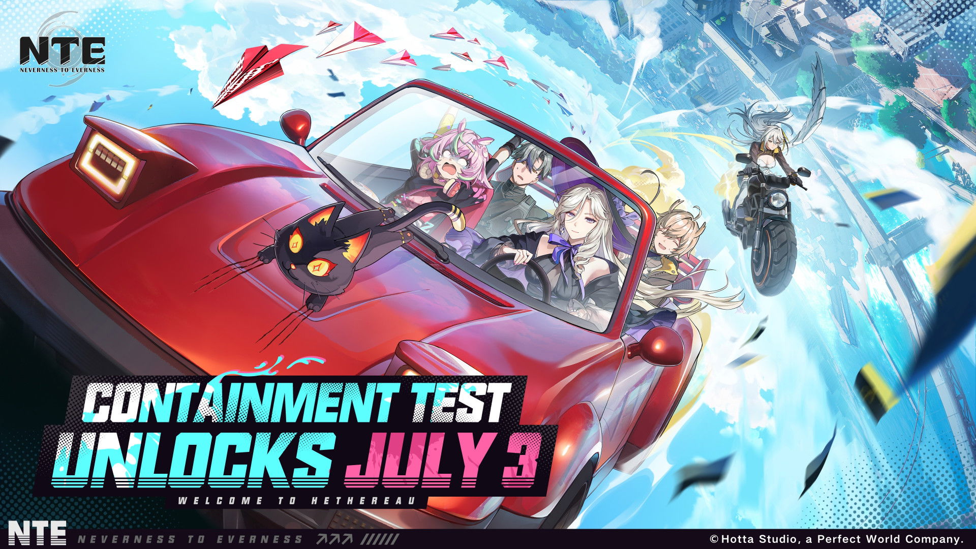 Containment Test Keyart 2 Small | The Outerhaven Keyart for Neverness to Everness or NTE