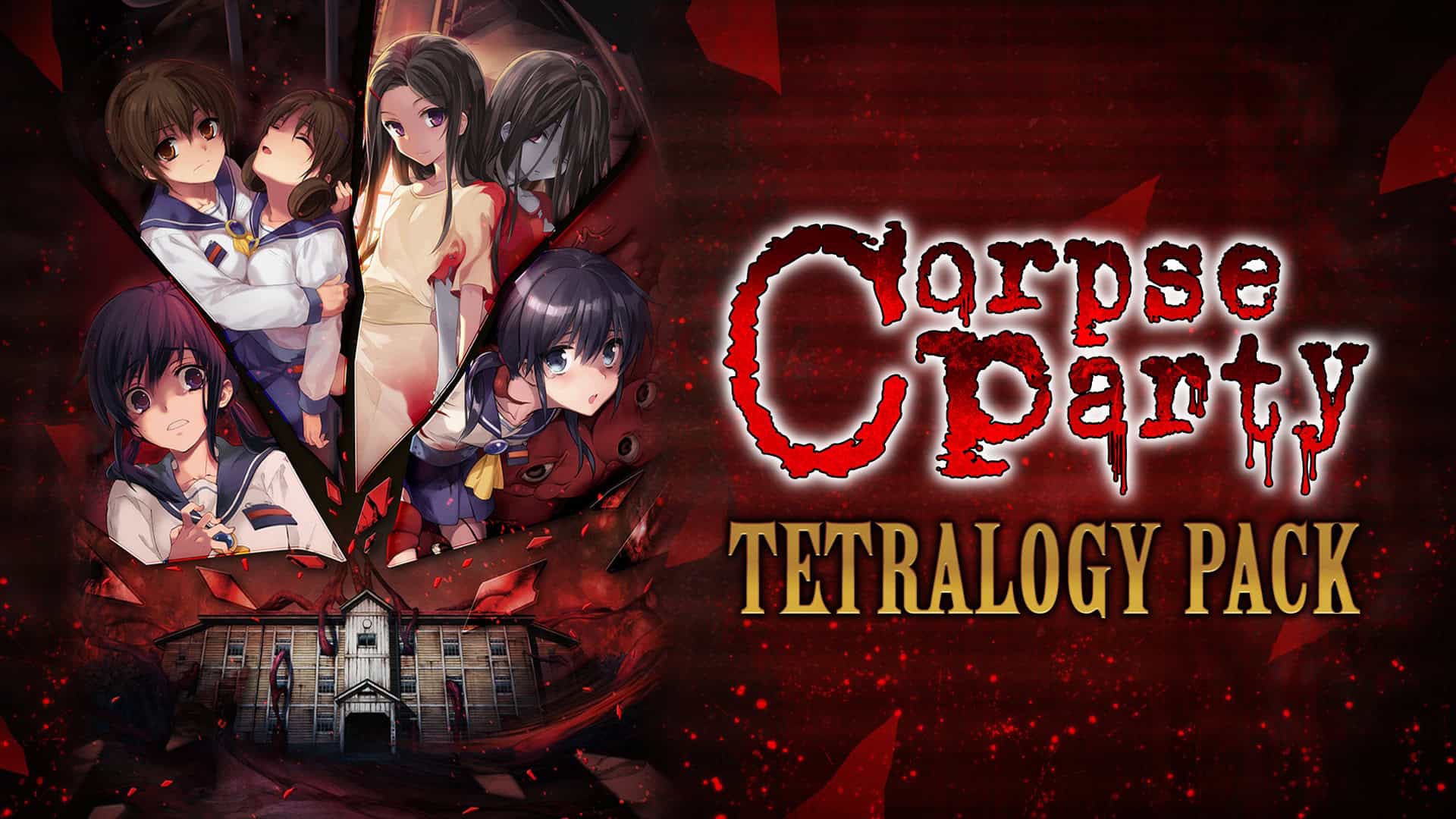 CorpsePartyTetralogyPack-Horizontal edit | The Outerhaven Corpse Party Tetralogy key art