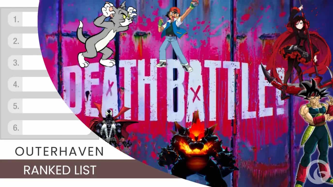 Death Battle Rankings Image | The Outerhaven Best Death Battle Episodes