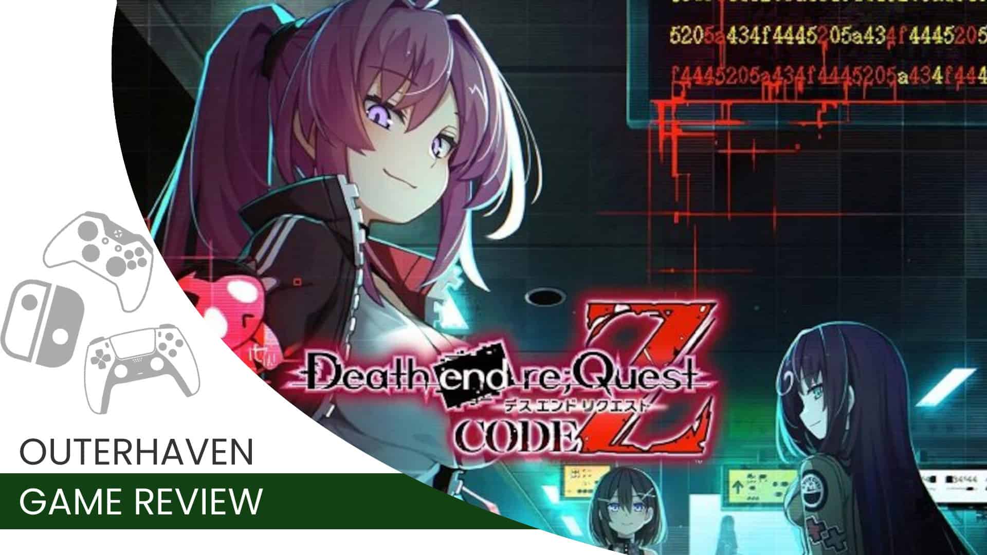 Death End re Quest Code Z | The Outerhaven Game review template for Death End re;Quest: Code Z
