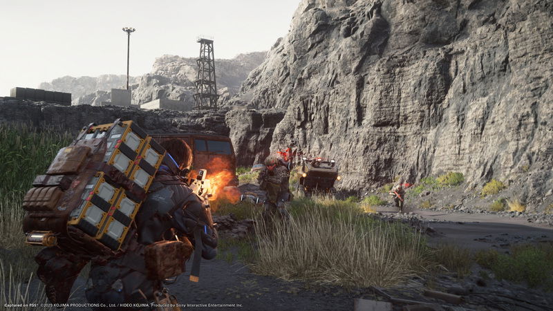 Death Stranding 2 Shooting Combat