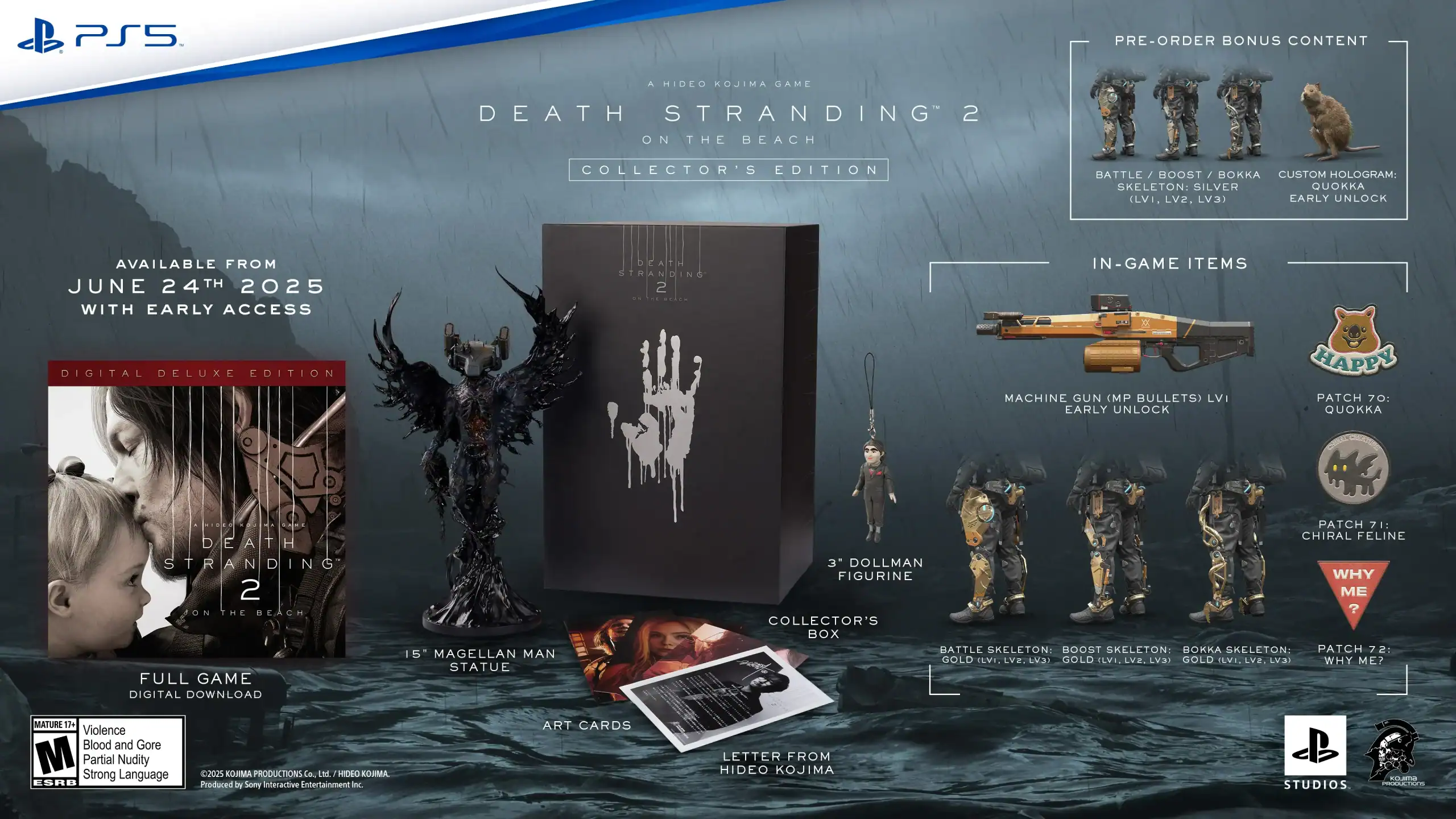 Death Stranding 2 - On the Beach Collectors Edition | The Outerhaven Death Stranding 2 - On the Beach Collectors Edition