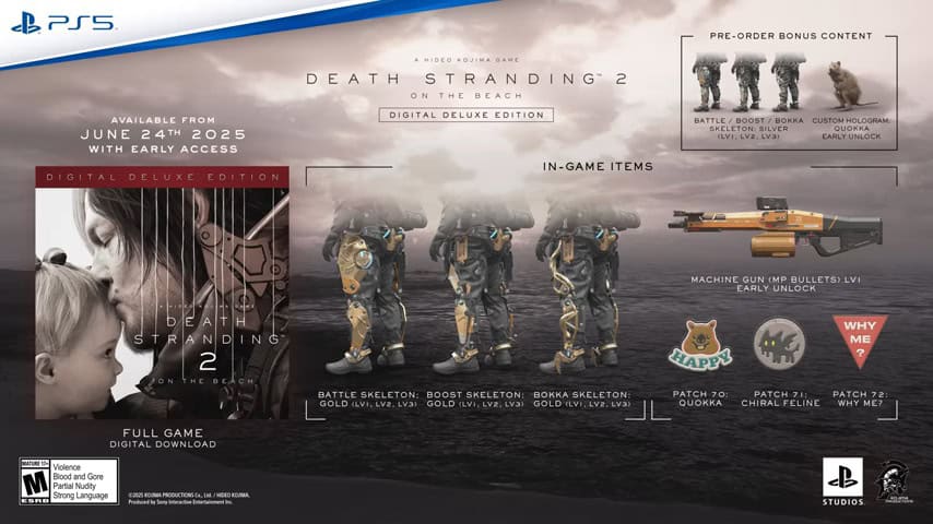 Death Stranding 2 On the Beach - Deluxe Edition | The Outerhaven Death Stranding 2 On the Beach - Deluxe Edition